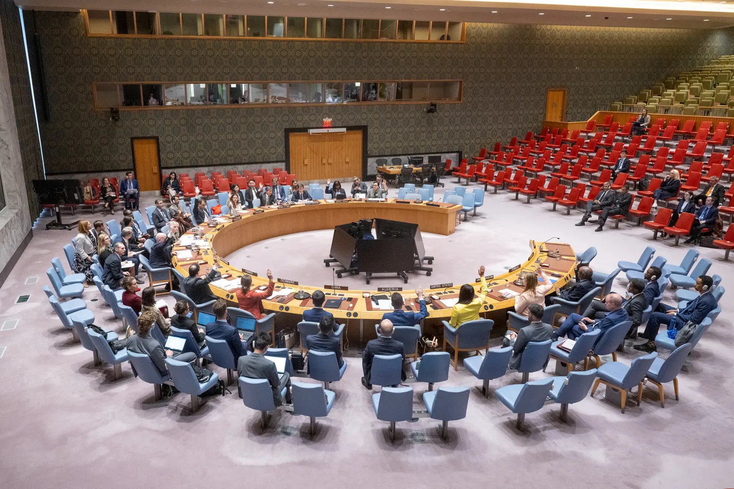United Nations Security Council meeting on 29 May 2025 — one of the events discussed in Clyde Kull’s analysis of the UN’s relevance during Donald Trump’s presidency.
